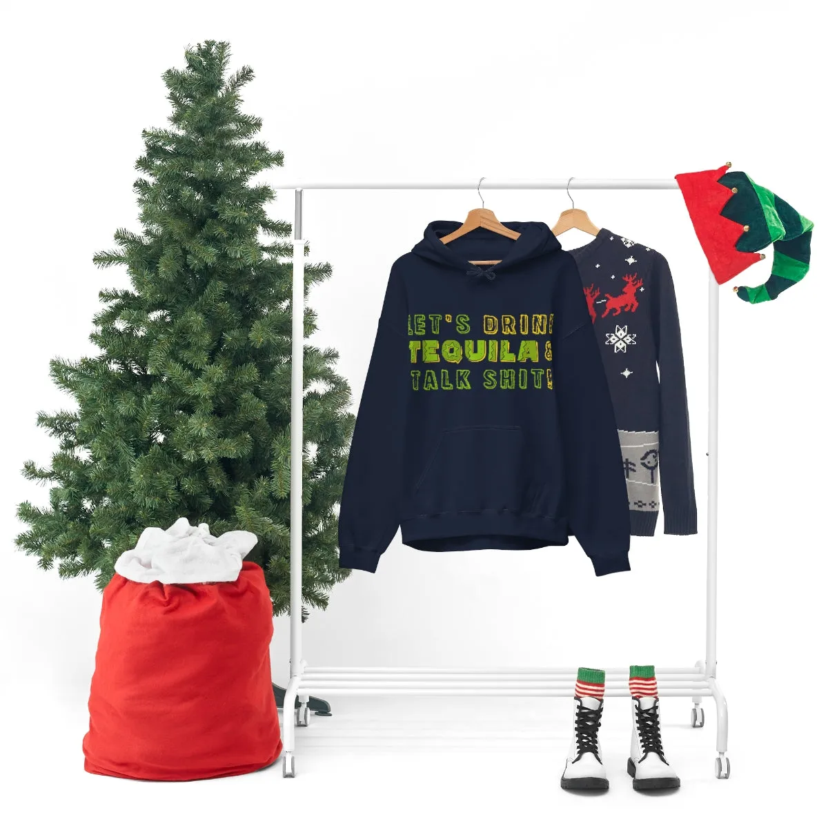 Let's Drink Tequila & Talk Shit Unisex Drinking Hoodie