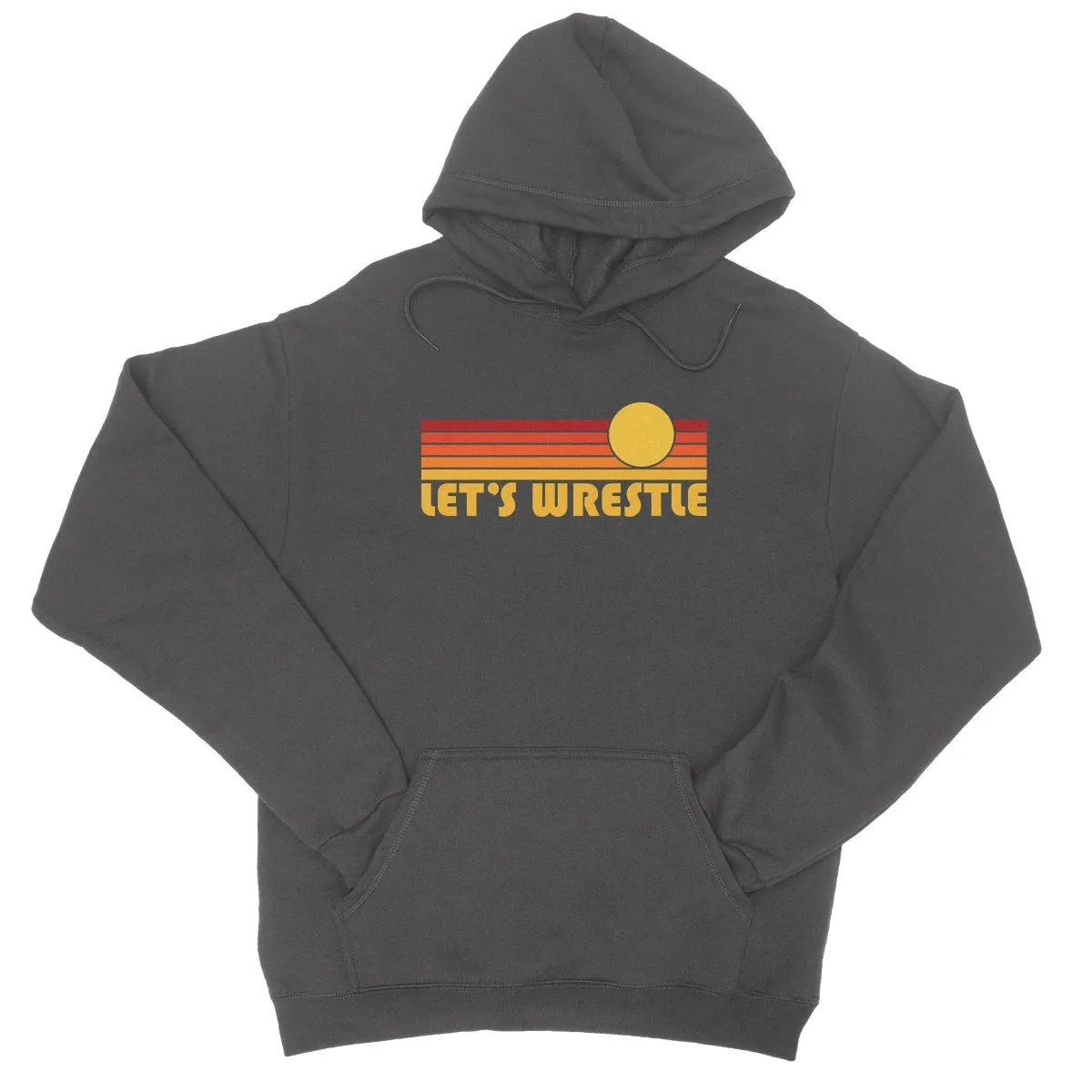 Let's Wrestle Sunrise College Hoodie