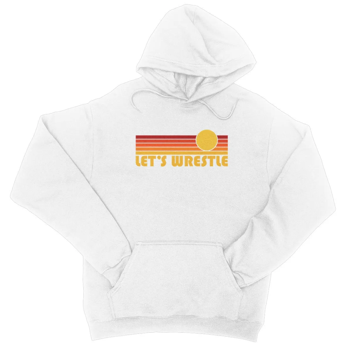 Let's Wrestle Sunrise College Hoodie