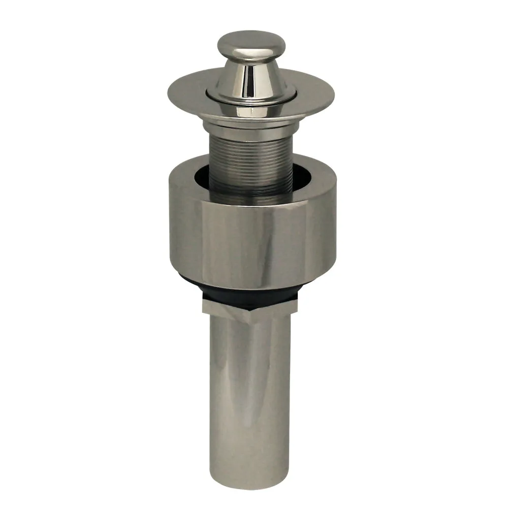 Lift and Turn Drain with Pull-up Plug for Above Mount Installation