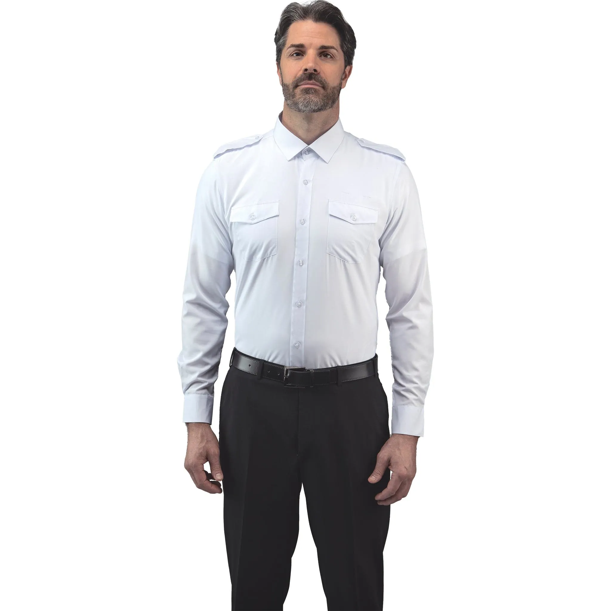 Lift Aviation Flextech Professional Pilot Long Sleeve Shirt (With Eyelets)