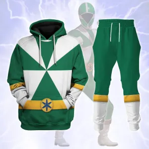 Lightspeed Green Ranger - Hoodies Sweatshirt T-shirt Sweatpants Hawaiian Tracksuit - PRHS14 HSQT4263