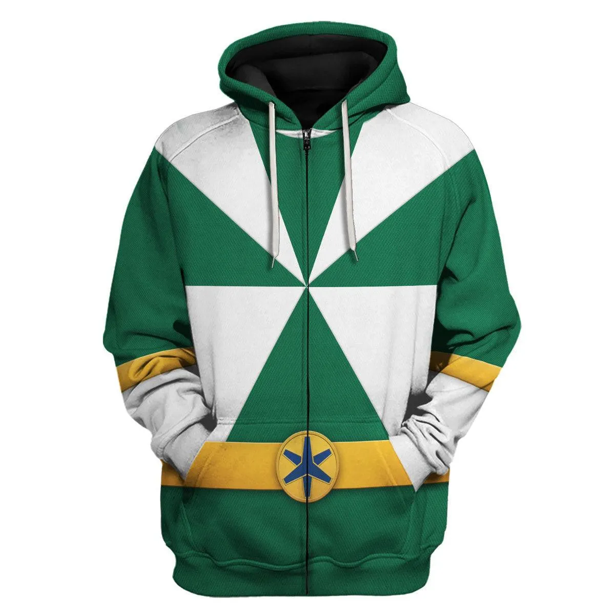 Lightspeed Green Ranger - Hoodies Sweatshirt T-shirt Sweatpants Hawaiian Tracksuit - PRHS14 HSQT4263