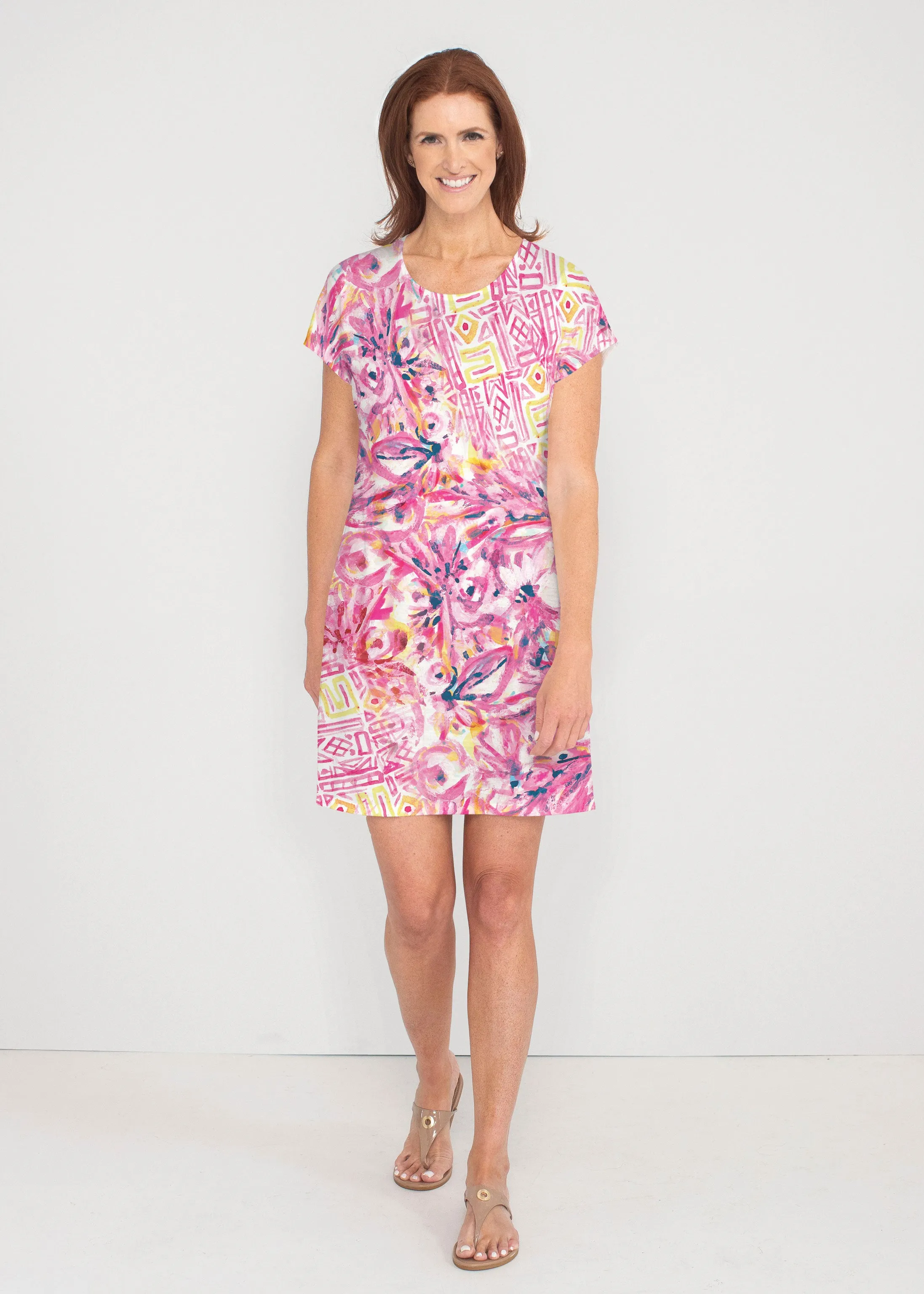 Lilly Pink (17250) ~ Lucy Tee Dress