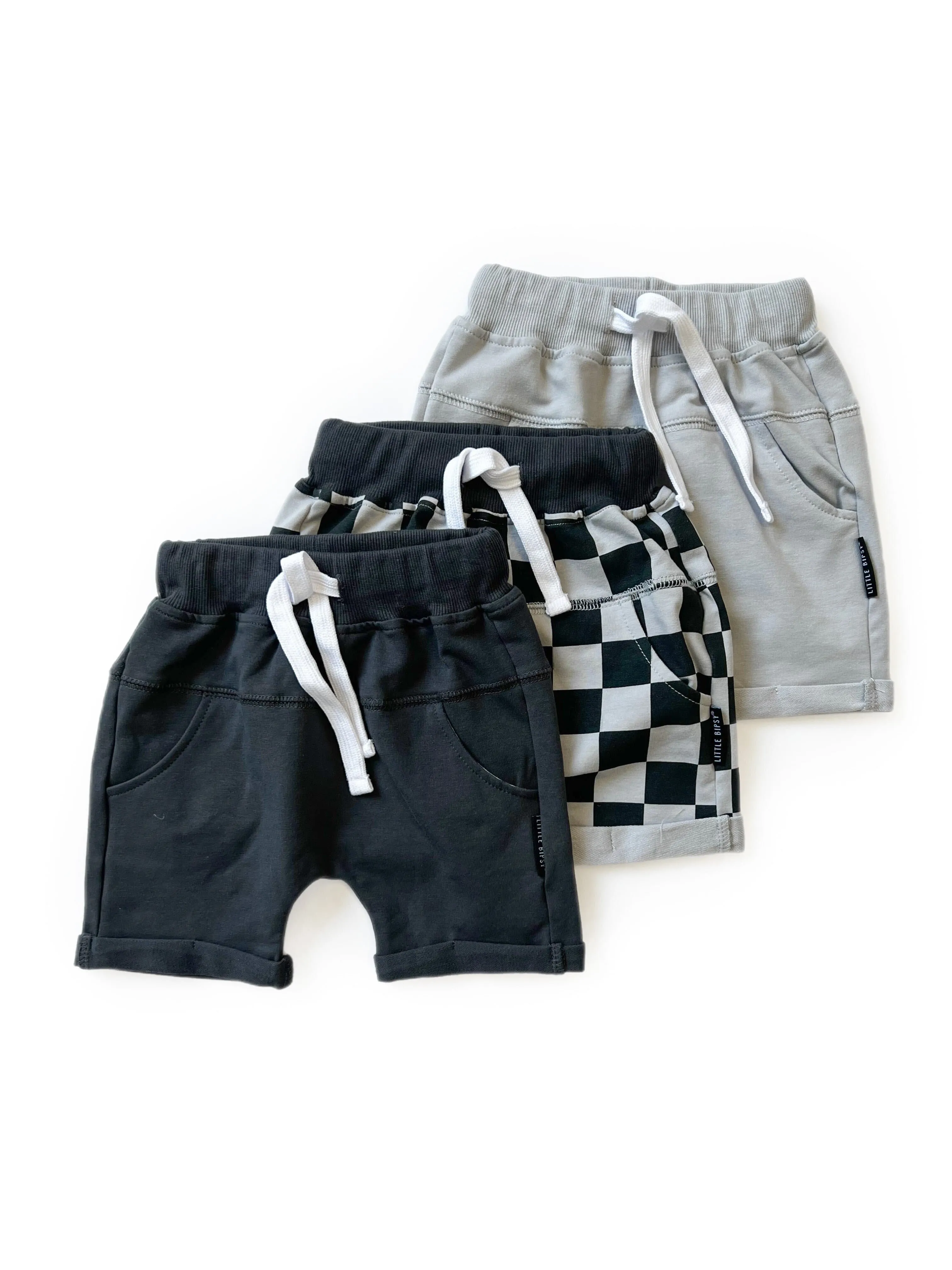 Little Bipsy Harem Shorts - Pewter