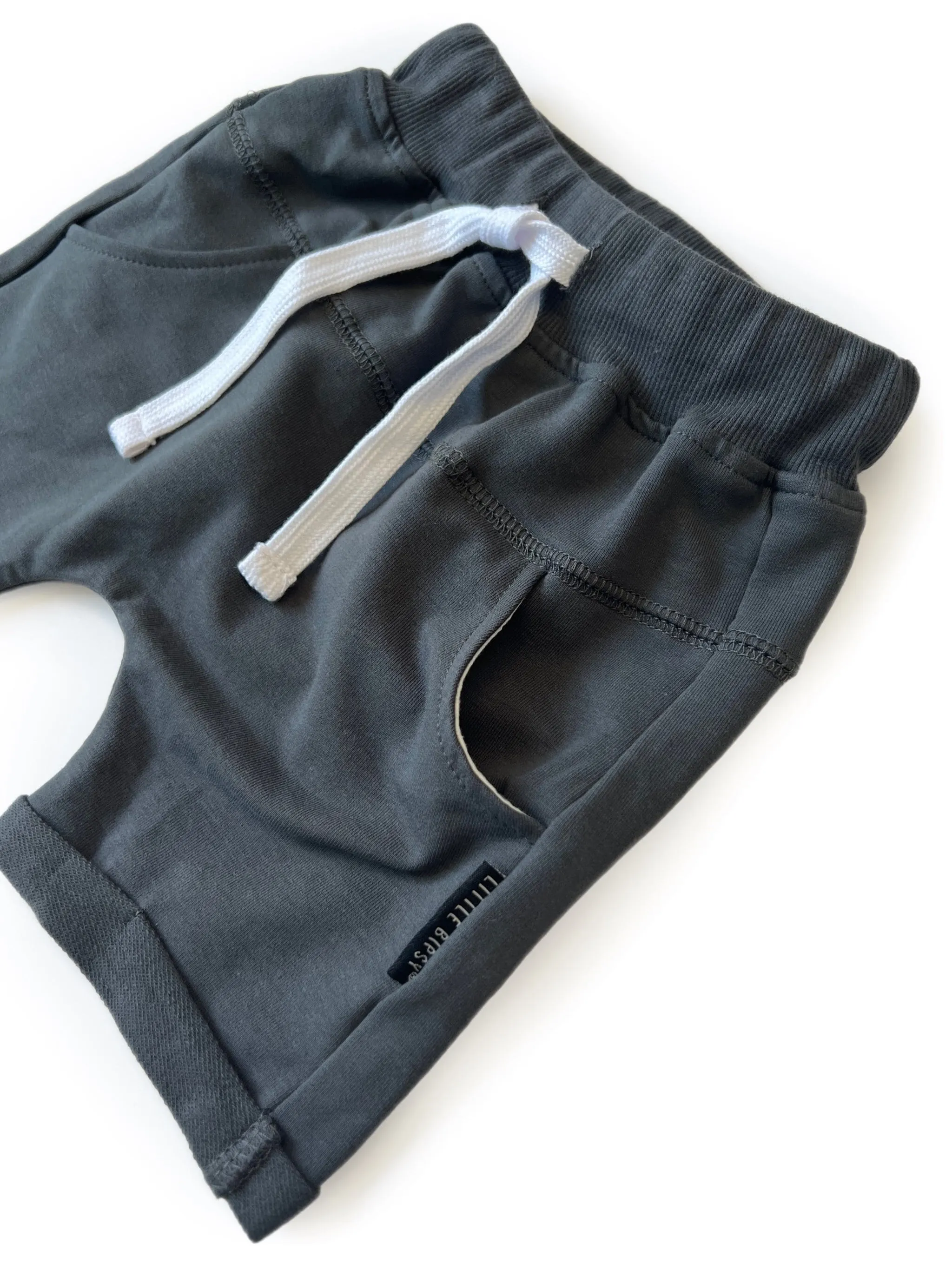 Little Bipsy Harem Shorts - Pewter