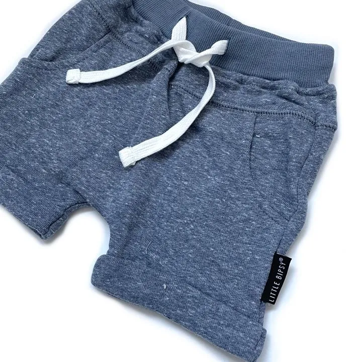 Little Bipsy Washed Harem Shorts - Navy