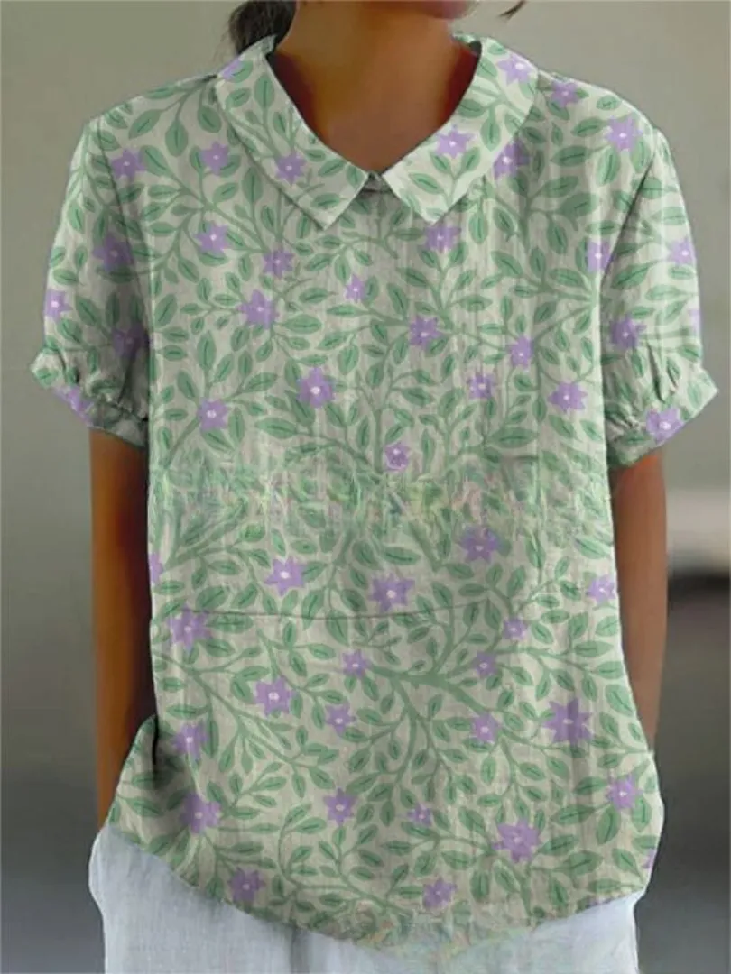 Liv | Stylish Ladies Blouse with Floral Pattern