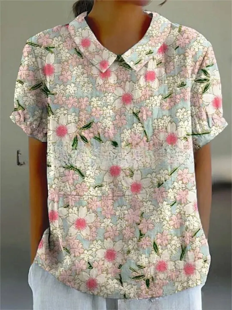 Liv | Stylish Ladies Blouse with Floral Pattern
