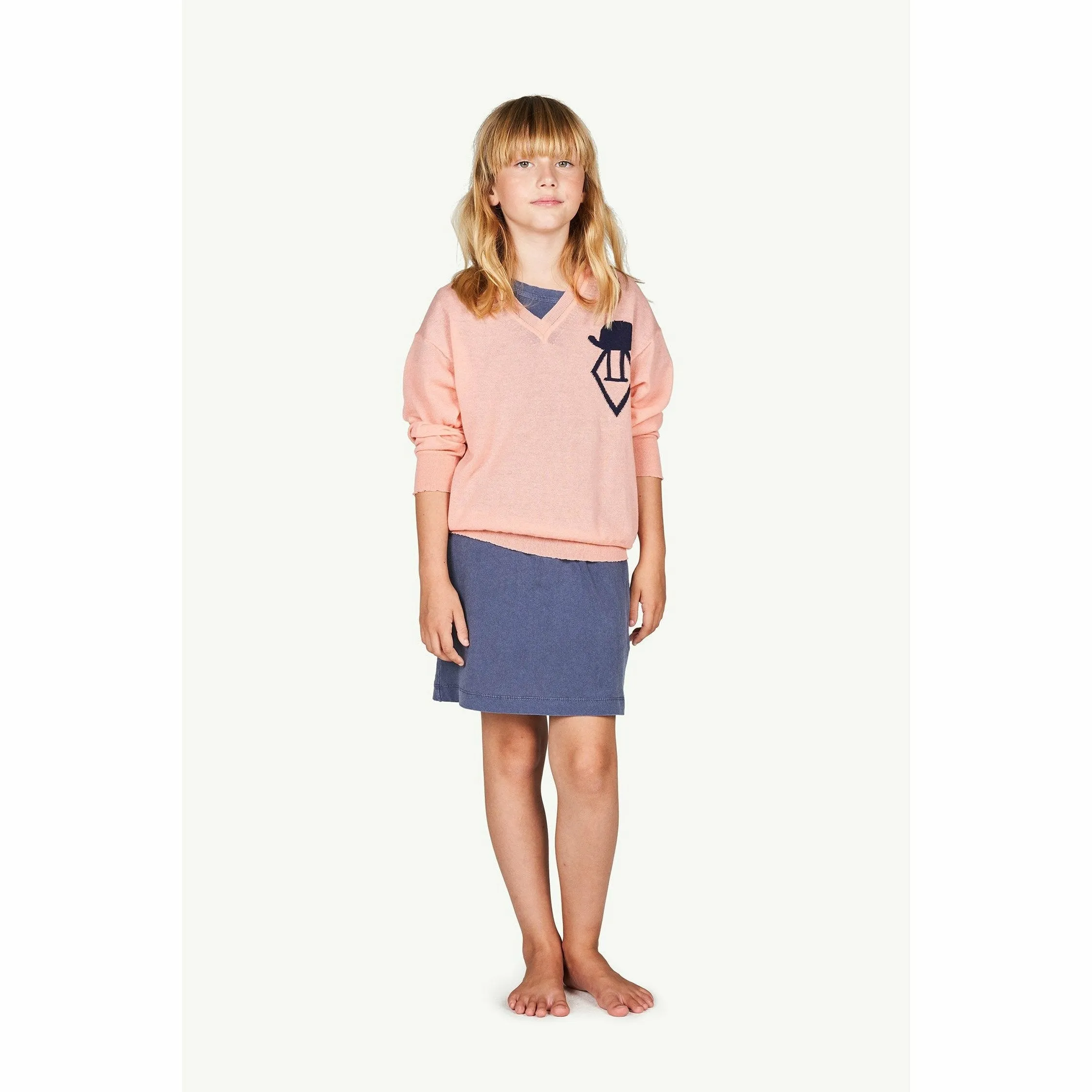 Logo Toucan Kids Sweater Soft Pink