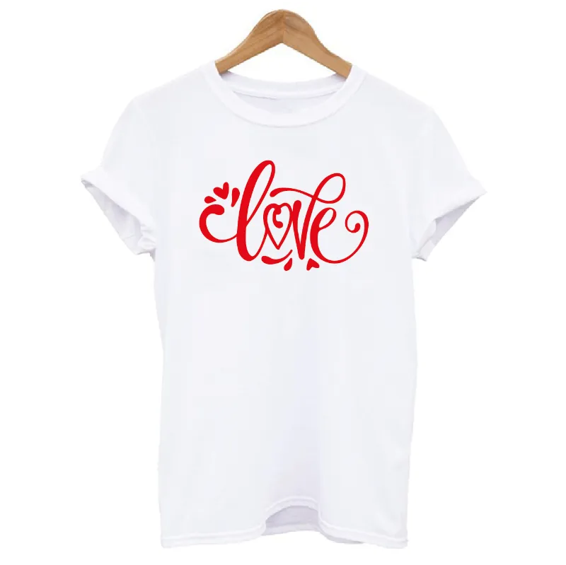 Love Slogan T-shirt