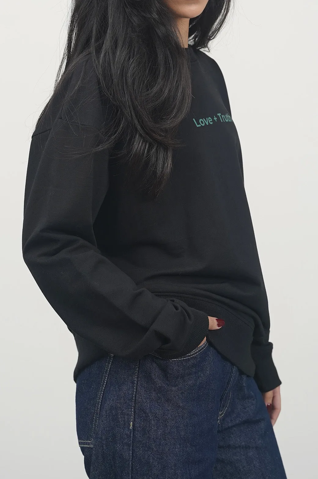 LOVE   TRUTH UNISEX SWEATSHIRT