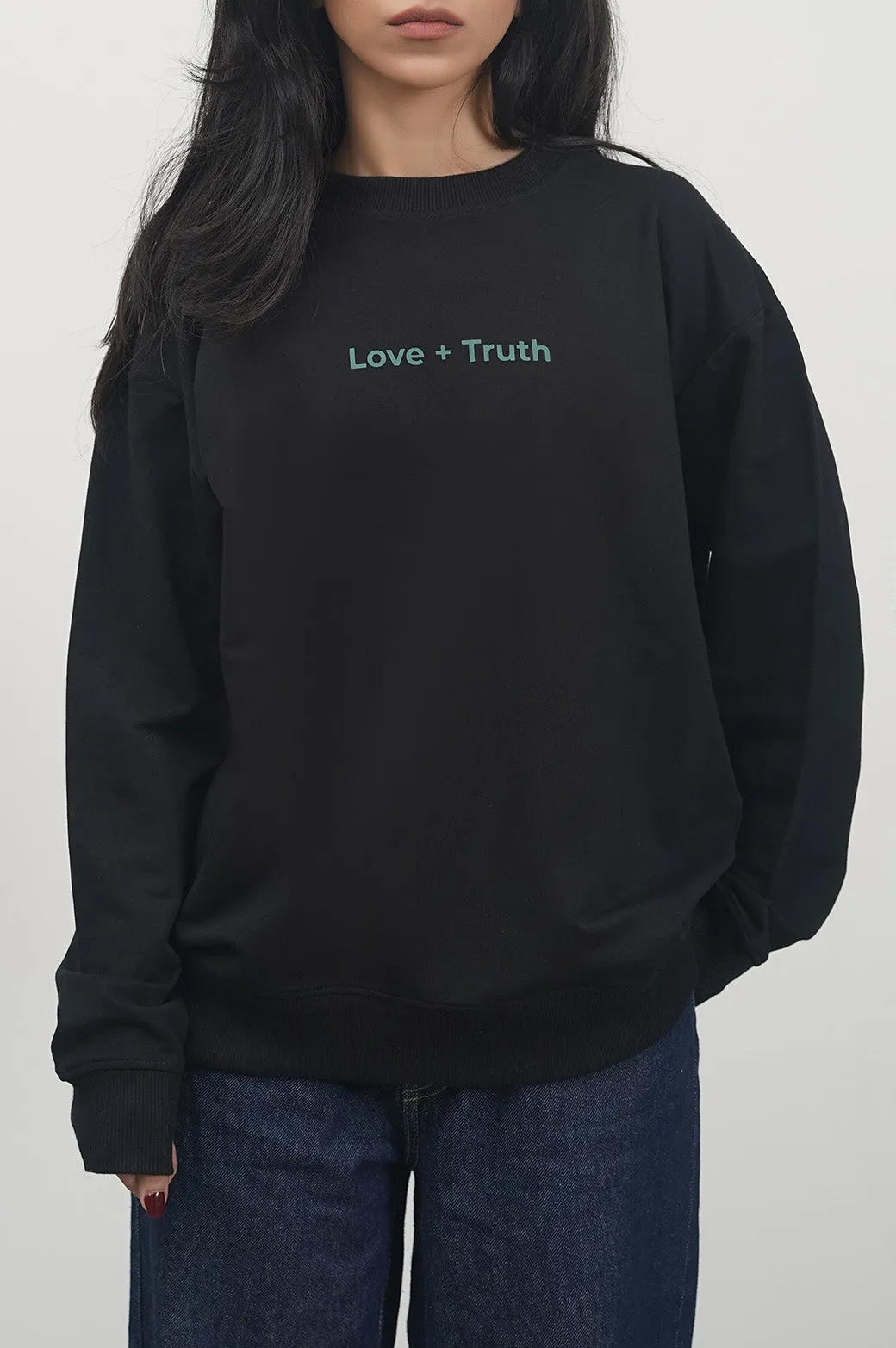 LOVE   TRUTH UNISEX SWEATSHIRT