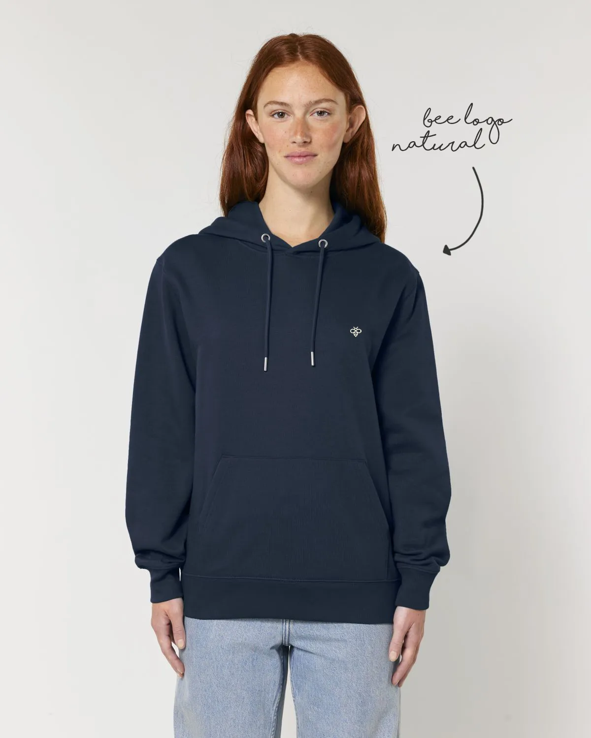LoveBee Adult Hoodie | Navy
