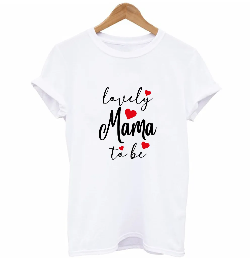 Lovely Mama To Be T-shirt