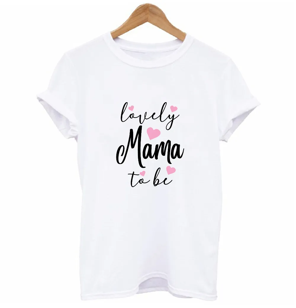 Lovely Mama To Be T-shirt