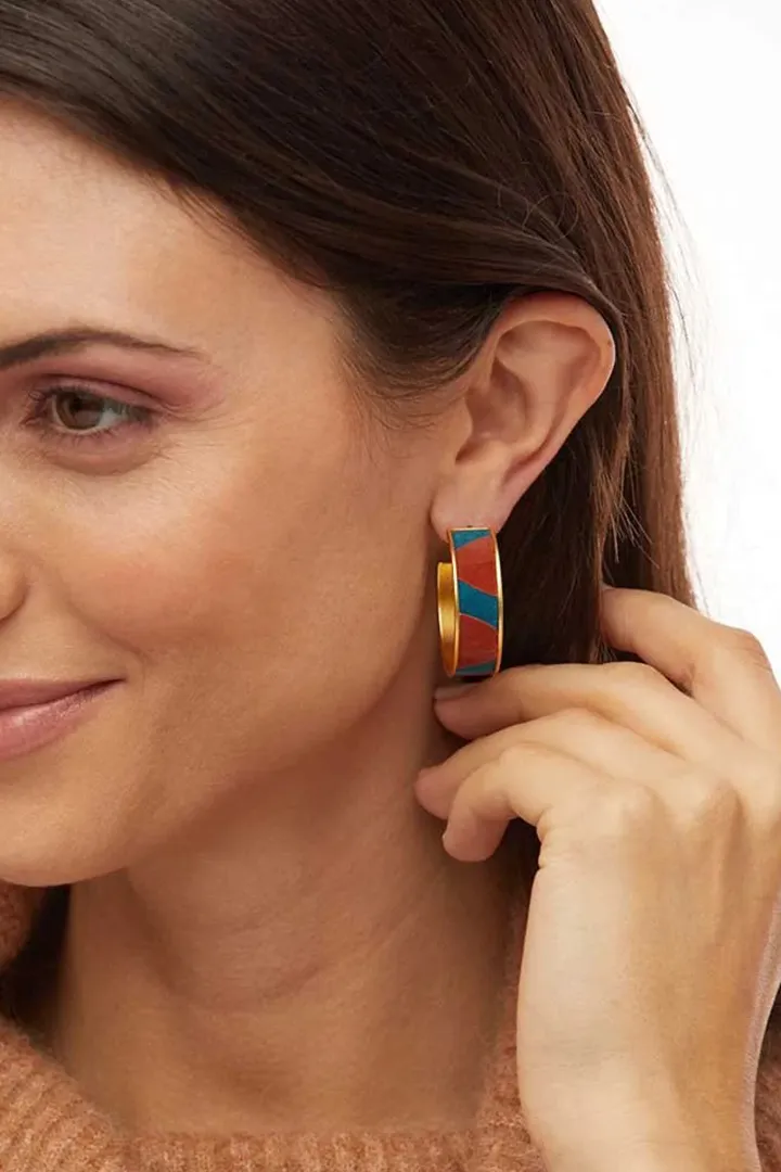 MADRIGAL FEATHER EARRINGS