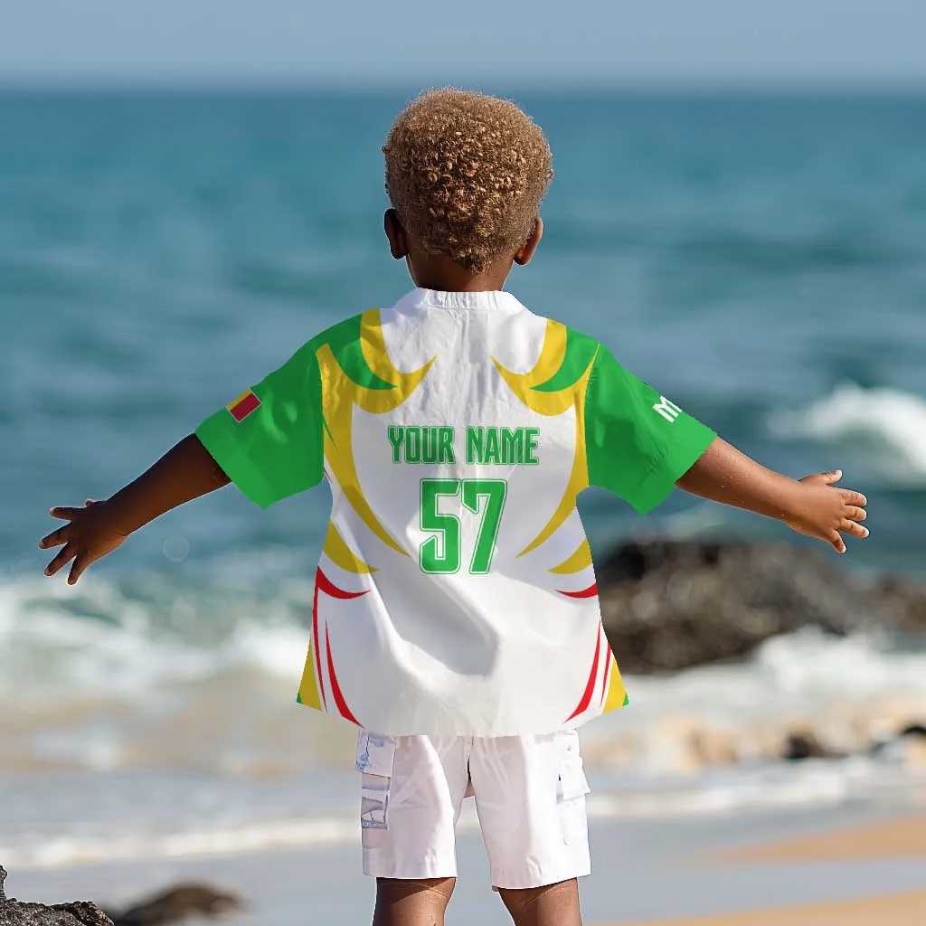 Mali Les Aigles Football Kid Hawaiian Shirt Eagles Sporty Style TS04