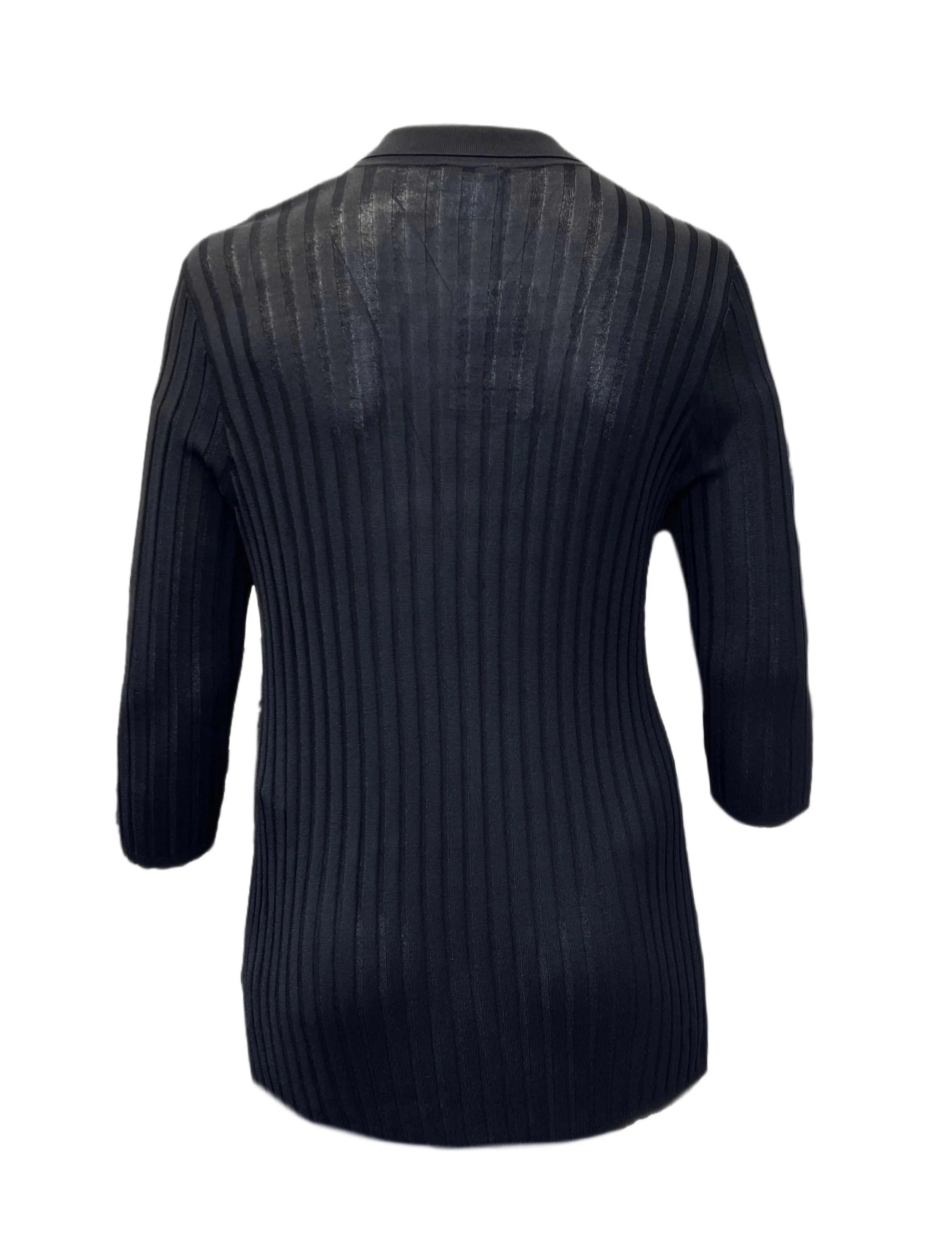 Marina Rinaldi Women's Black Macina Knitted Sweater NWT