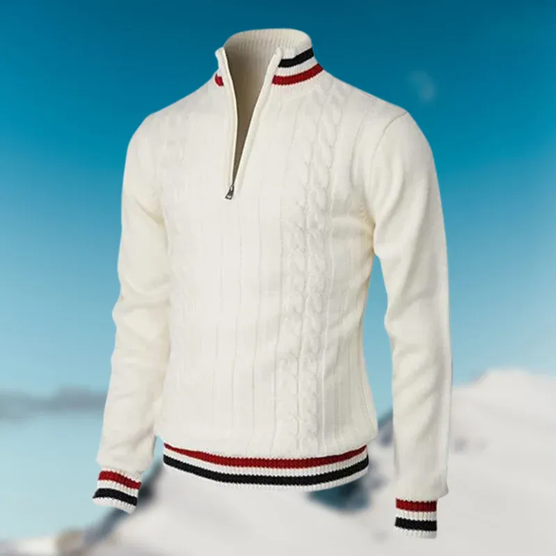 Martin - the elegant men's jumper with collar