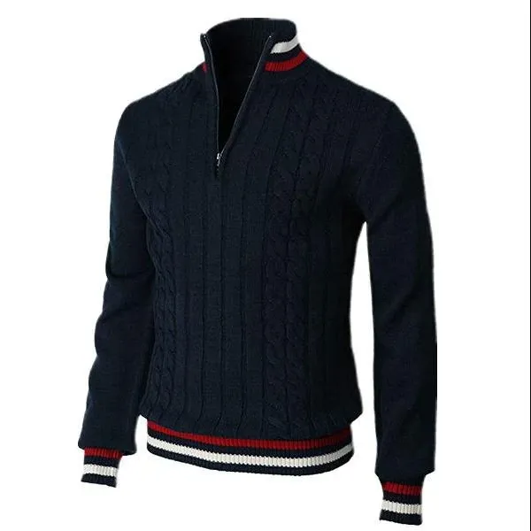 Martin - the elegant men's jumper with collar