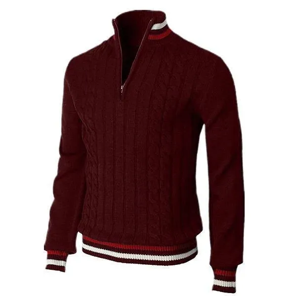 Martin - the elegant men's jumper with collar