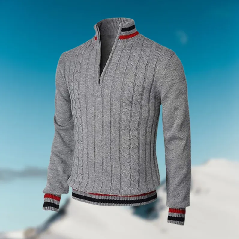 Martin - the elegant men's jumper with collar