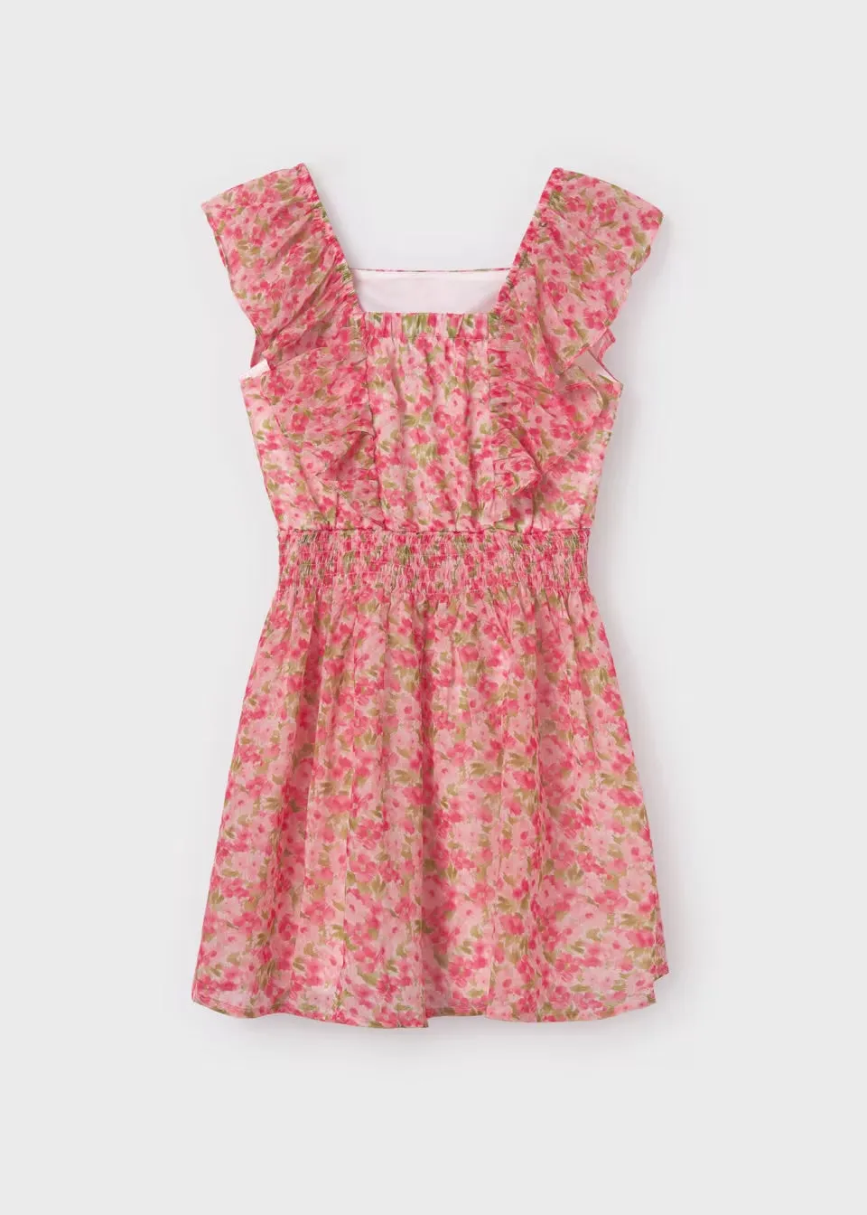 Mayoral Older Girls Dress 6947 Pink