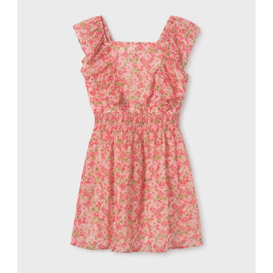 Mayoral Older Girls Dress 6947 Pink