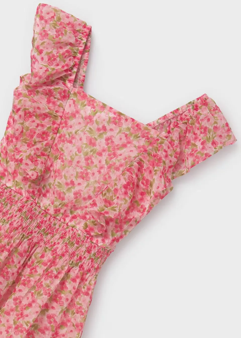 Mayoral Older Girls Dress 6947 Pink