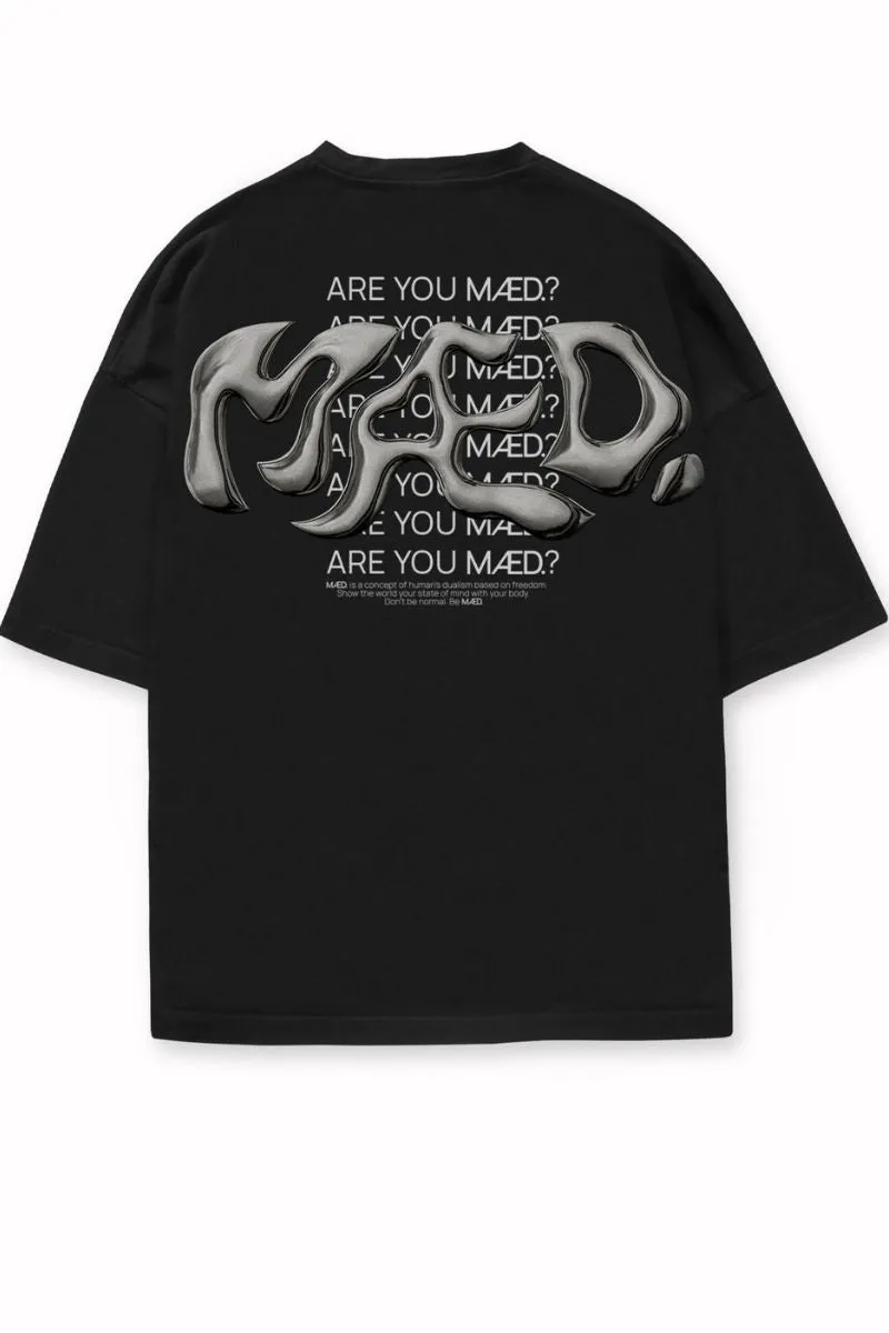 MÆD Liquid T-shirts - Black