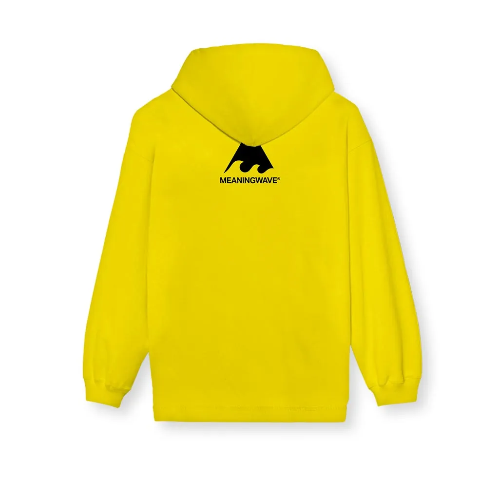 Meaningwave - Yellow Lum Kid's Hoodie
