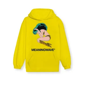 Meaningwave - Yellow Lum Kid's Hoodie