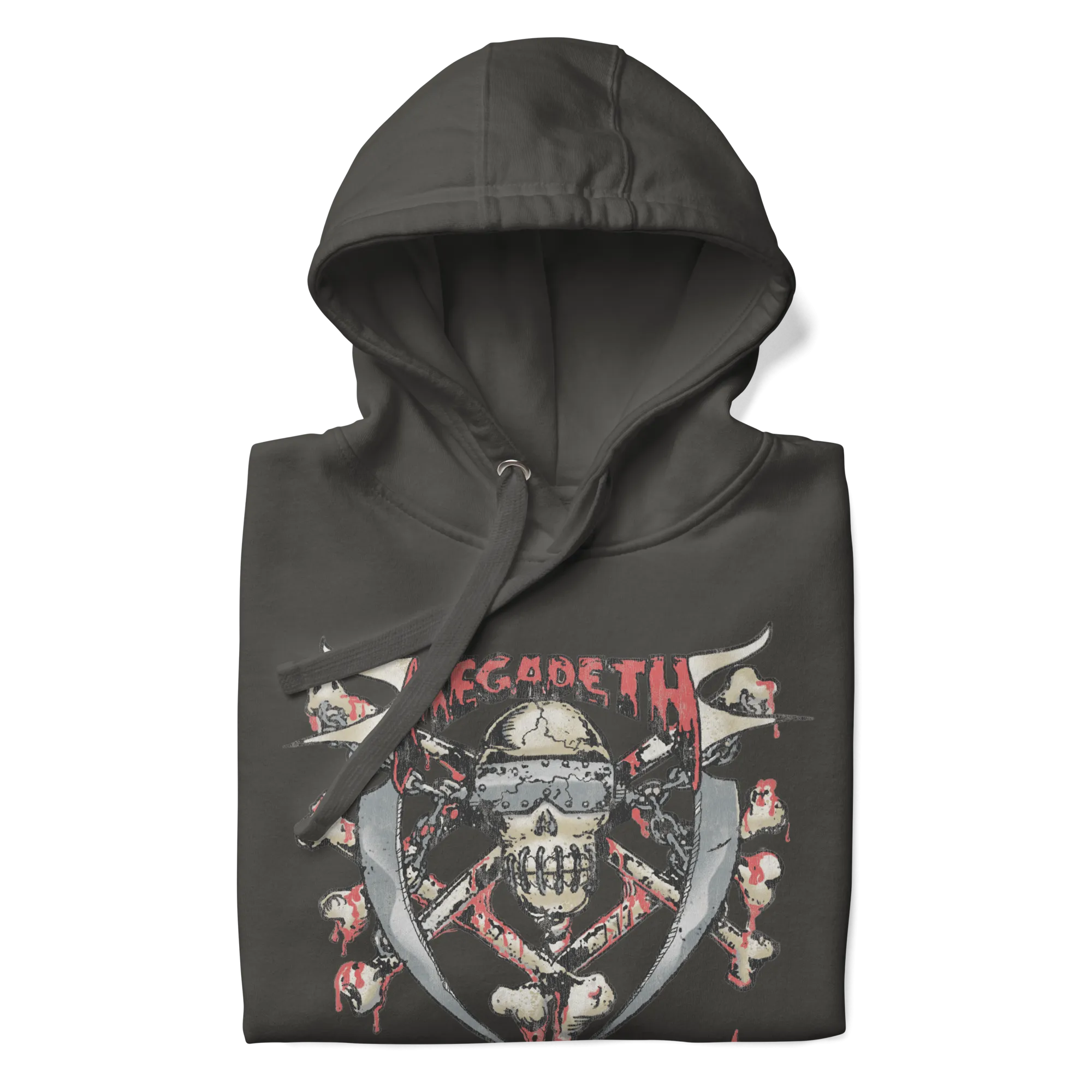 MegaDeth - Rattlehead Vic Jumbo Print Hoodie