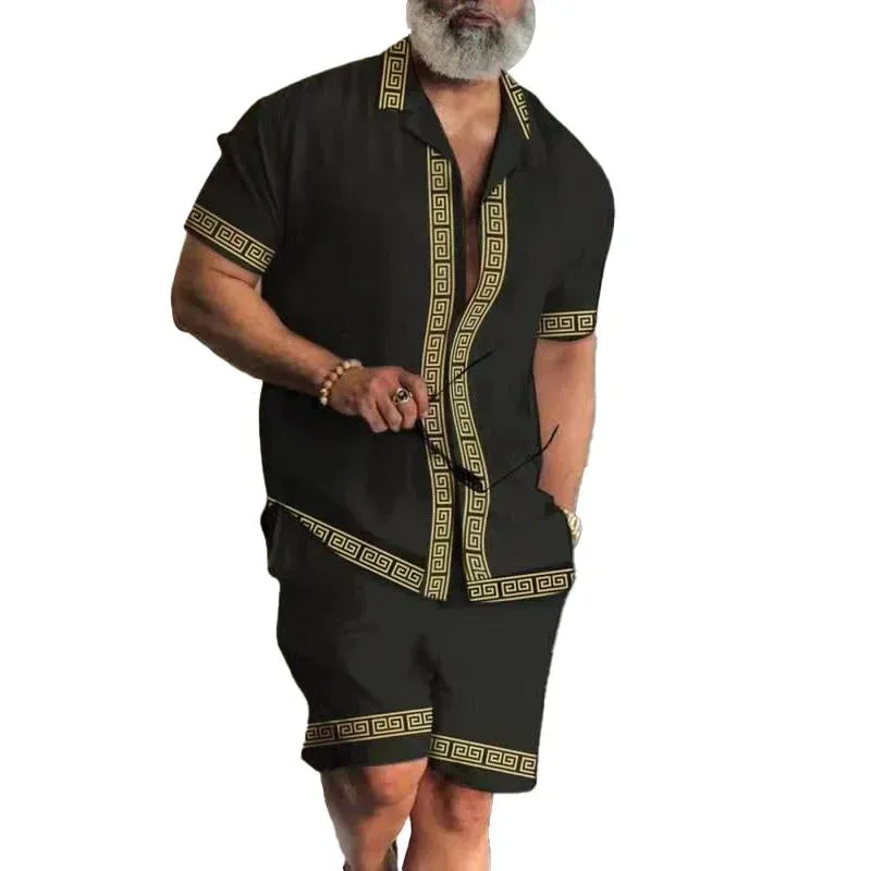 Men's casual shirt versatile check pattern design - trendy summer attire for everyday wear