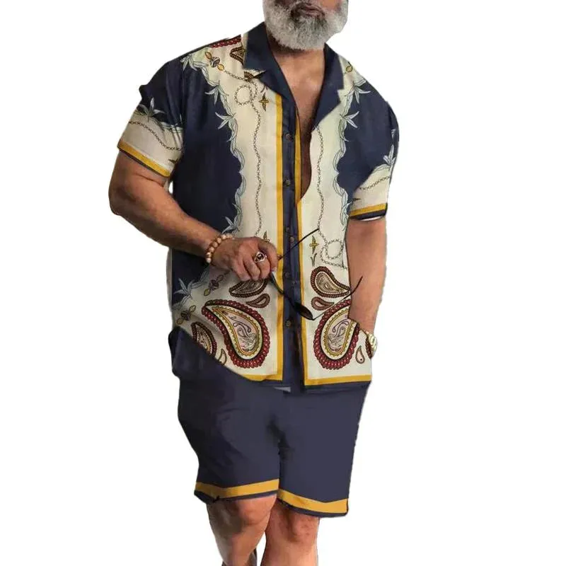 Men's casual shirt versatile check pattern design - trendy summer attire for everyday wear