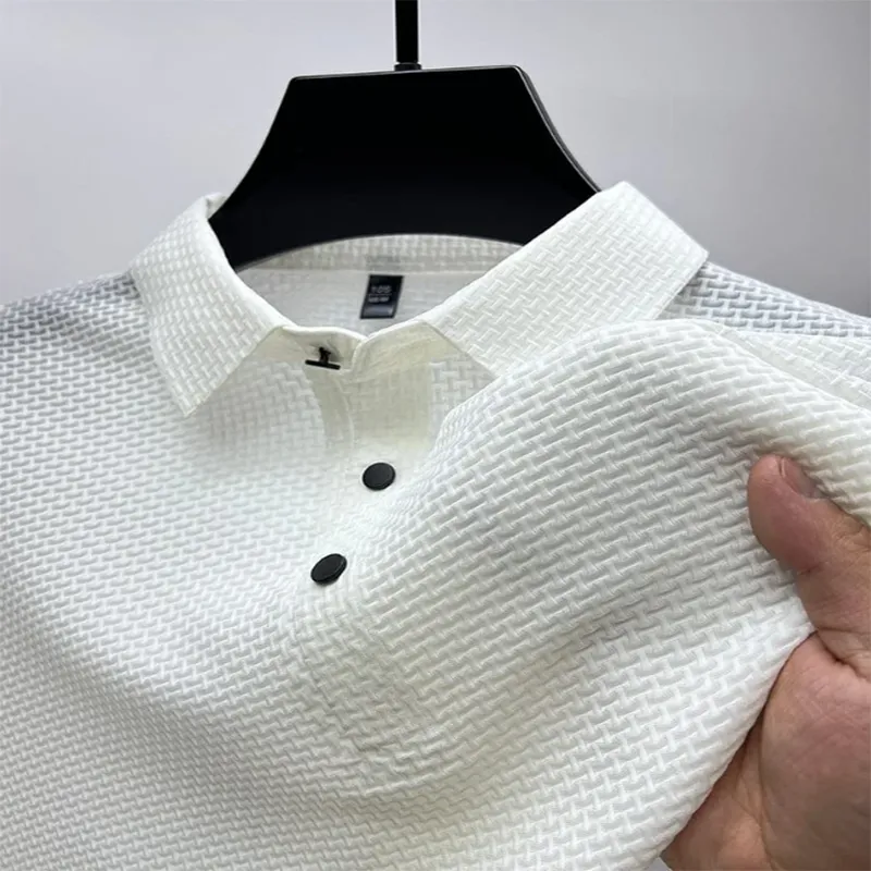 Men's Comfortable Breathable Mesh Short Sleeve Shirt