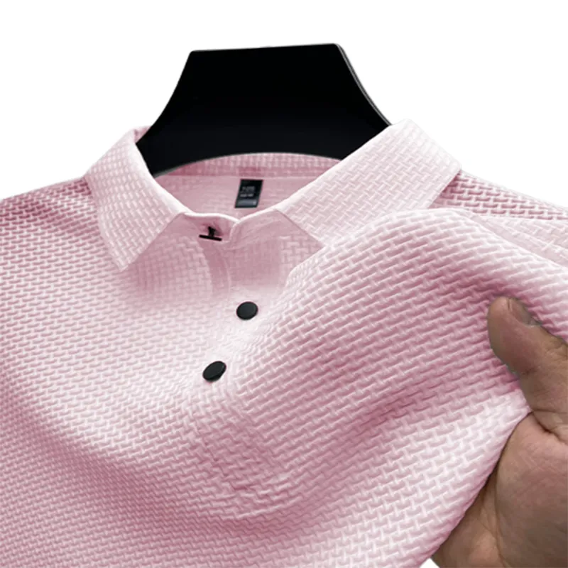 Men's Comfortable Breathable Mesh Short Sleeve Shirt