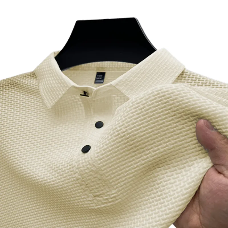 Men's Comfortable Breathable Mesh Short Sleeve Shirt