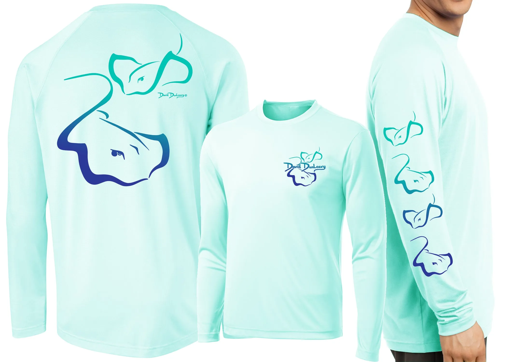 Men’s Performance Stingrays Deco Long Sleeve