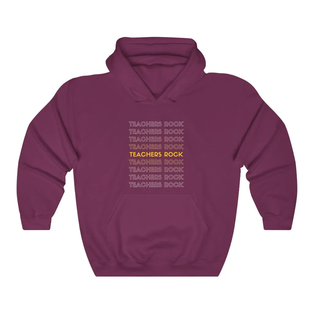 Men's Teachers Rock Pullover Hoodie