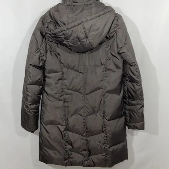 Michael Kors Down Filled Brown Coat Size Small