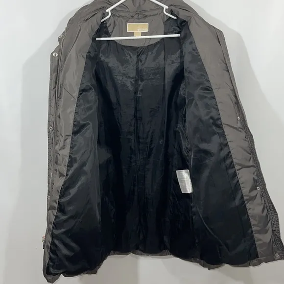 Michael Kors Down Filled Brown Coat Size Small