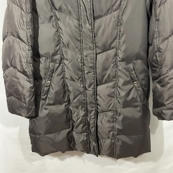 Michael Kors Down Filled Brown Coat Size Small