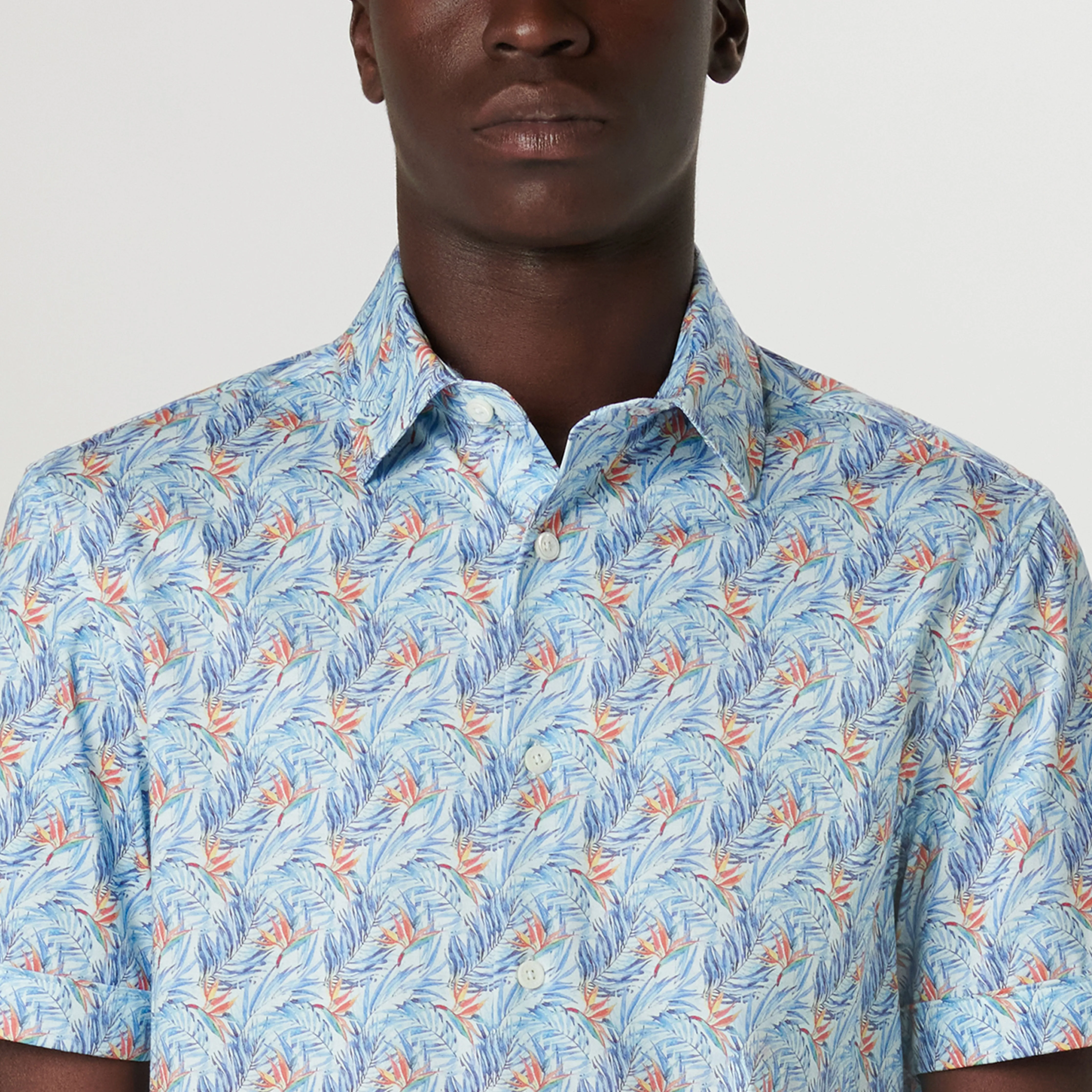 Miles Floral OoohCotton Short Sleeve Shirt