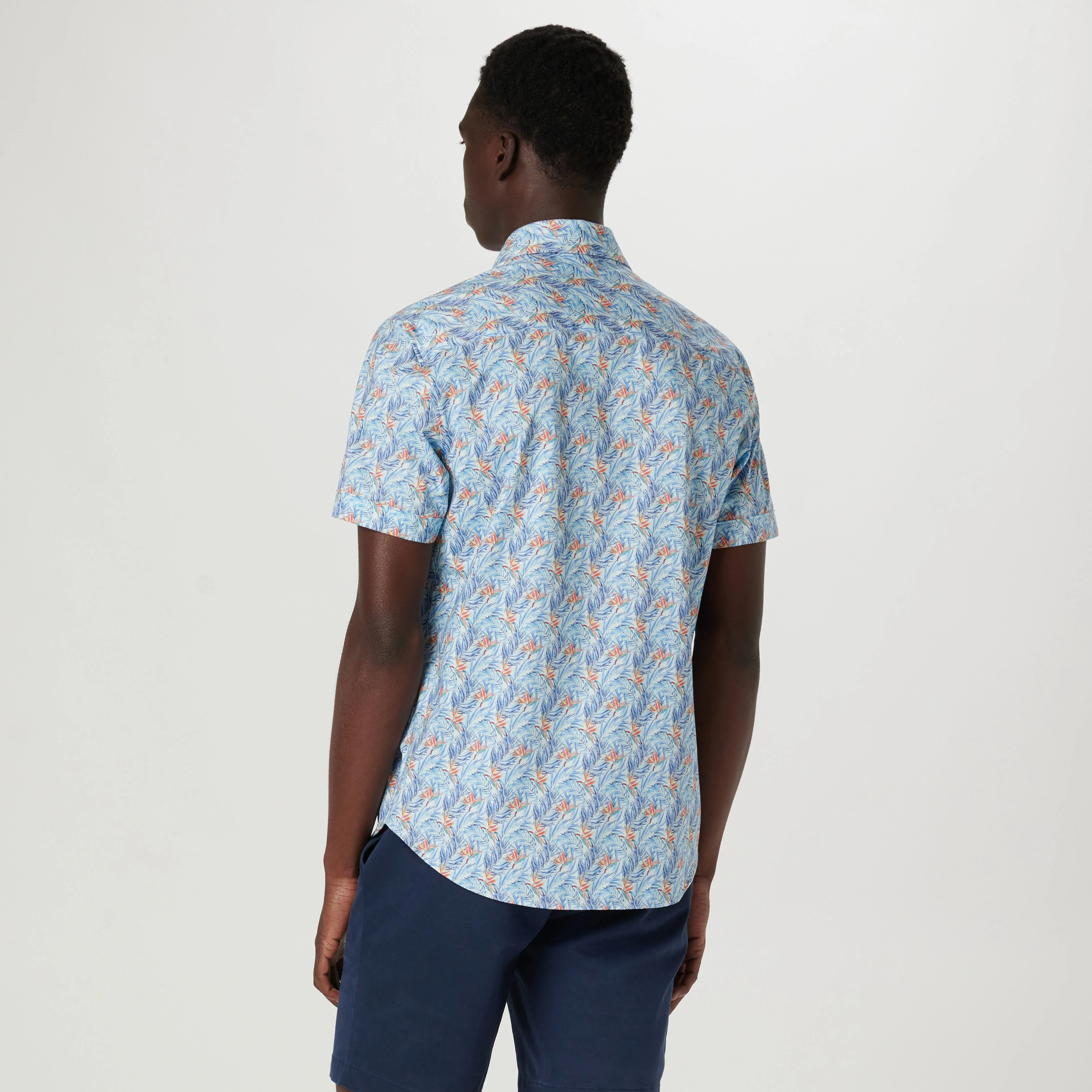 Miles Floral OoohCotton Short Sleeve Shirt