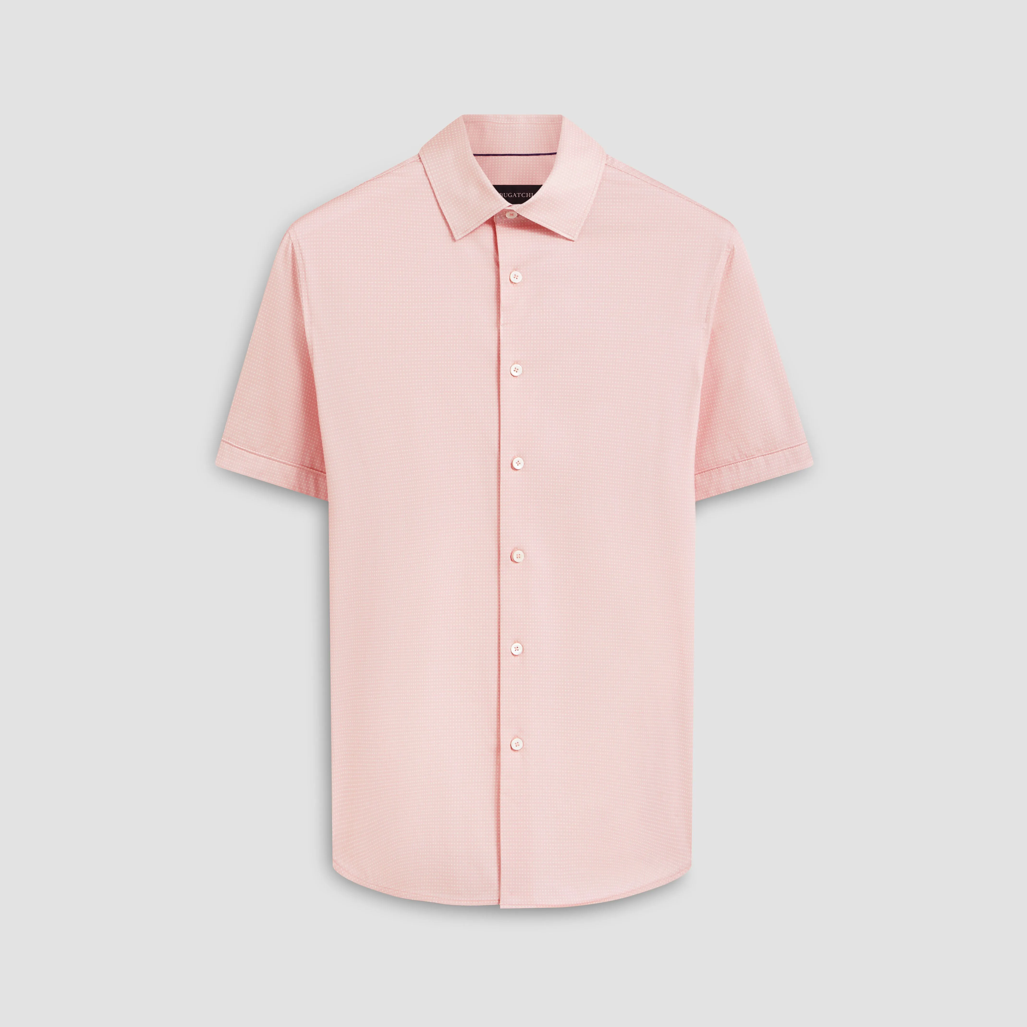 Miles Pin Dot OoohCotton Short Sleeve Shirt