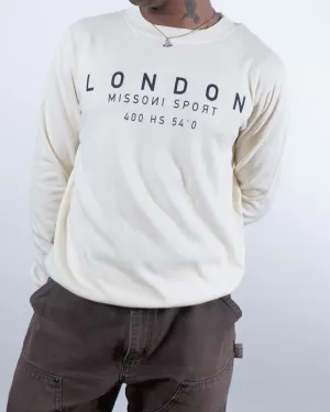 Missoni Sport Off White Logo Sweater - DS