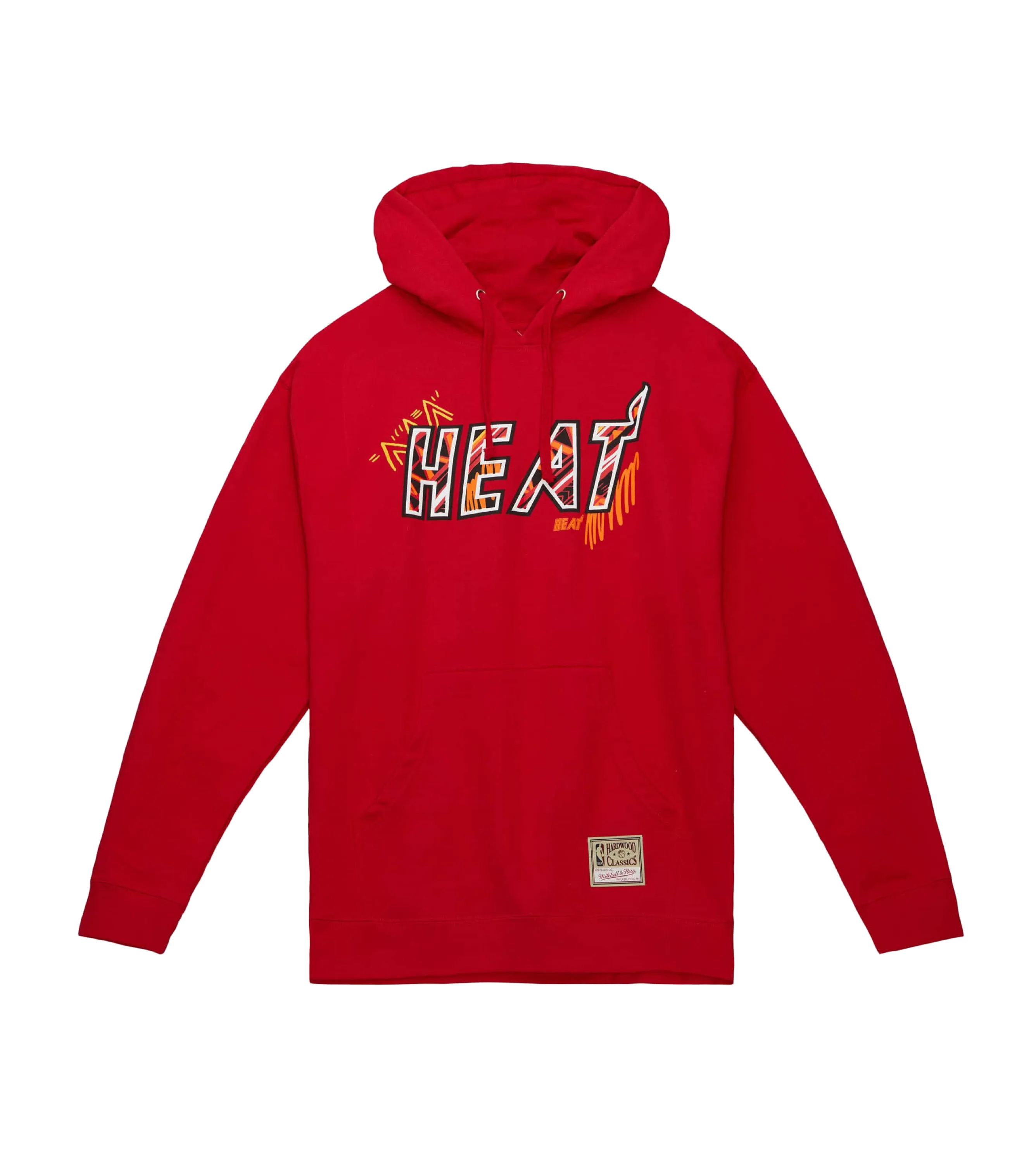 Mitchell & Ness Miami HEAT Game Day Pattern Hoodie