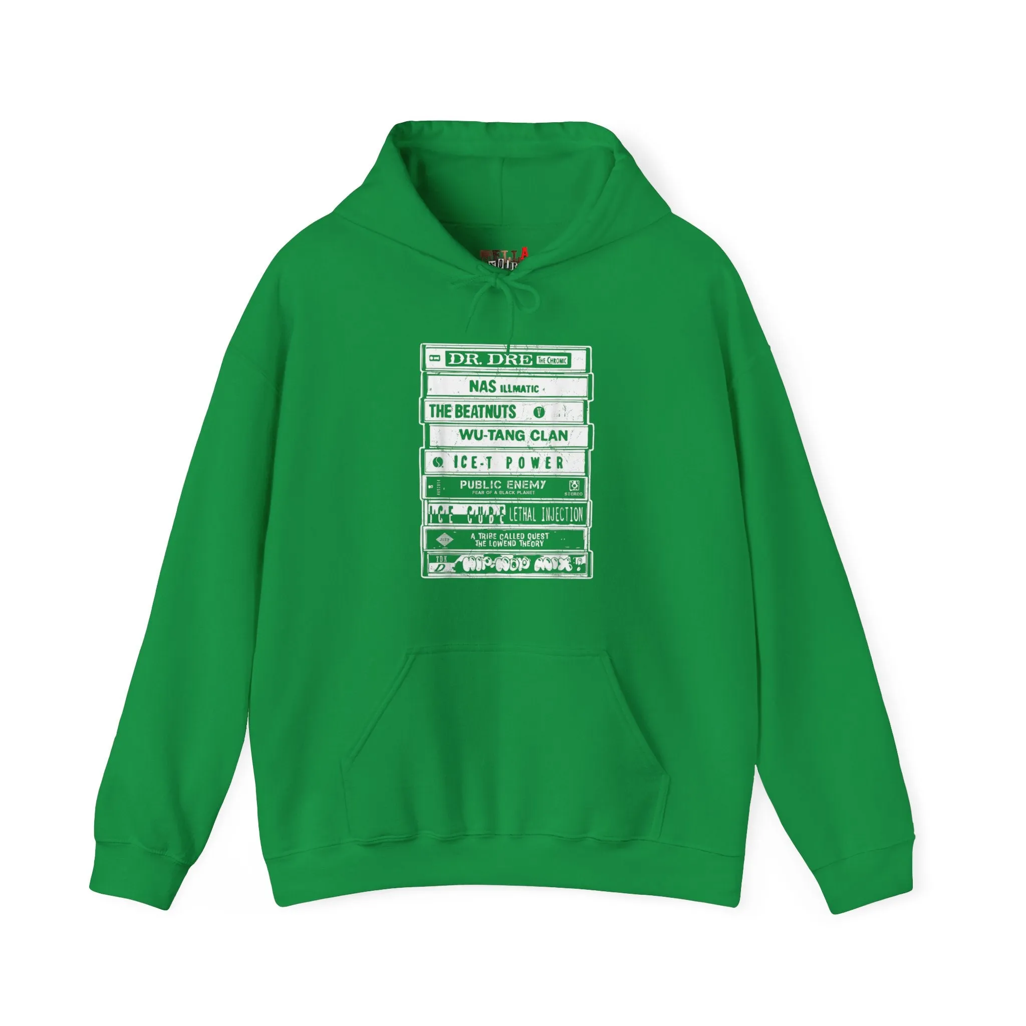 Mix Tape Stack Heavy Blend Unisex Hoodie